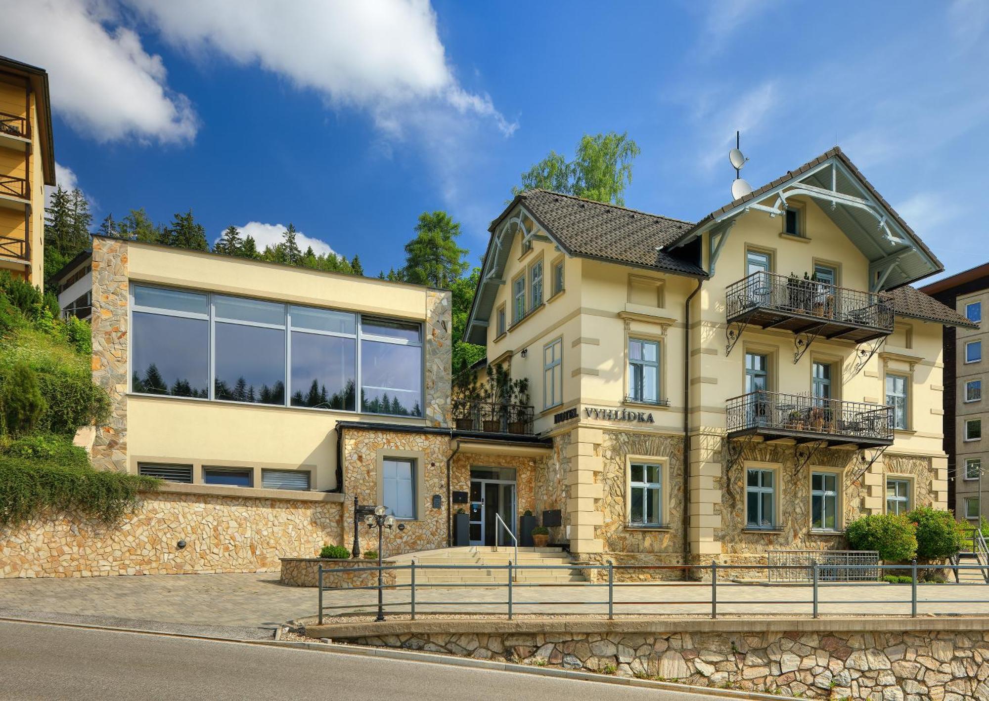 Hotel Vyhlídka Janske Lazne Exterior foto